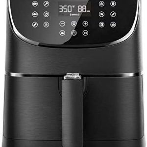 Ultrean Air Fryer, 4.2 Quart (4 Liter) Electric Hot Air Fryers Oven Oilless  Cooker with LCD Digital Screen and Nonstick Frying Pot, ETL/UL  Certified,1-Year Warranty,1500W (White) 